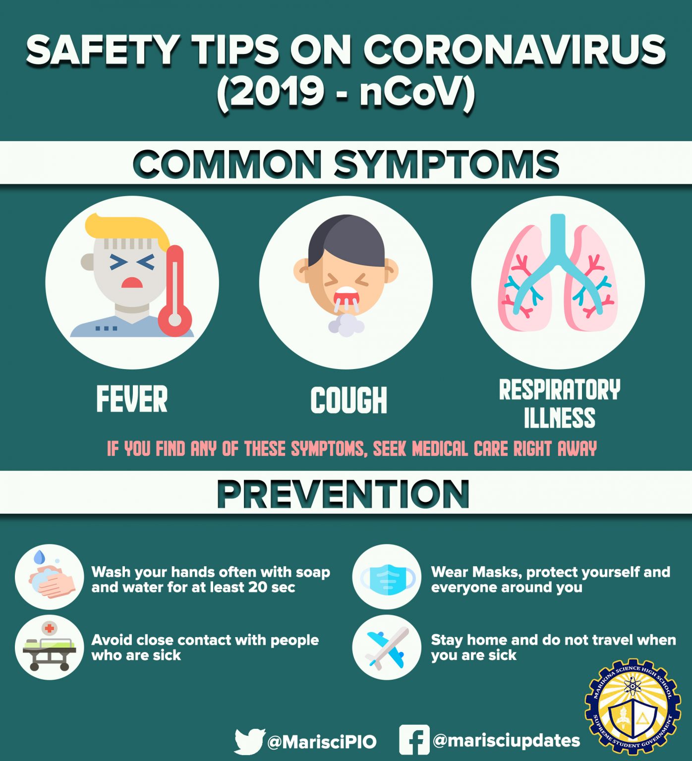 2019 Novel Coronavirus - Safety tips - Phartoonz